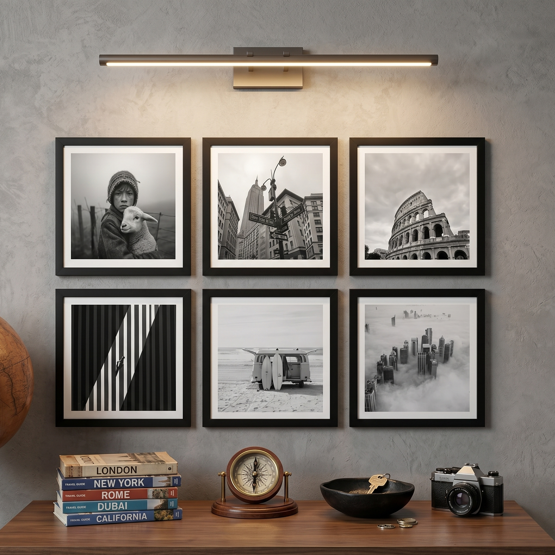 The Signature Monochrome Collection: 3-Piece Curated Travel Set